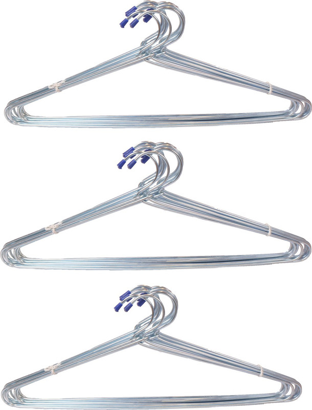 coat steel hanger Steel Pack of 36 Cloth Hangers