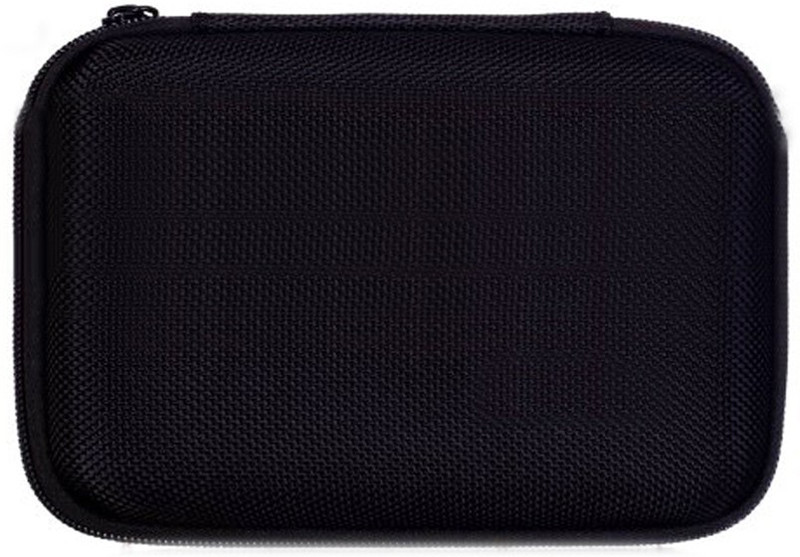 Rapter Hard Disk Pouch Cover 2.5 inch Zipper Case(For USB External Portable Hard Drives, Black) RS.299 (74.00% Off) - Flipkart