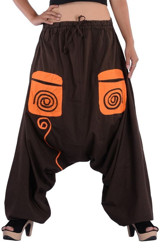 Indi Bargain Geometric Print Cotton Blend Women Harem Pants