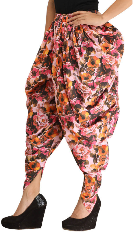 Ankita Floral Print Cotton Blend Women Harem Pants