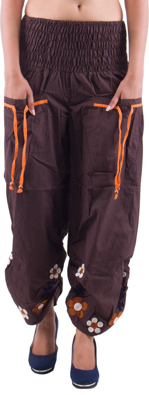 Indi Bargain Embroidered Cotton Blend Women Harem Pants