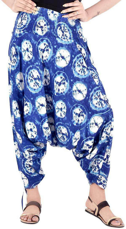 Halowishes Printed Cotton Blend Women Harem Pants