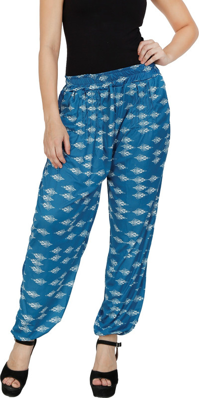 Pietra Floral Print Polycotton Women Harem Pants