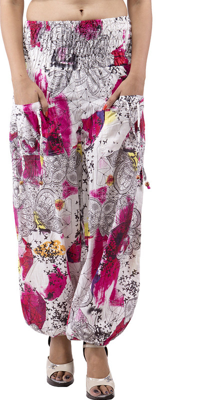 Indi Bargain Printed Cotton Blend Women Harem Pants