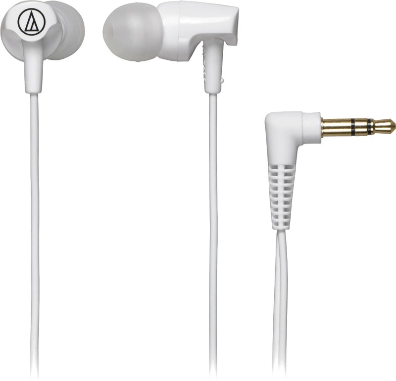 Audio Technica ATH-CLR100 Headphone(White, In the Ear)