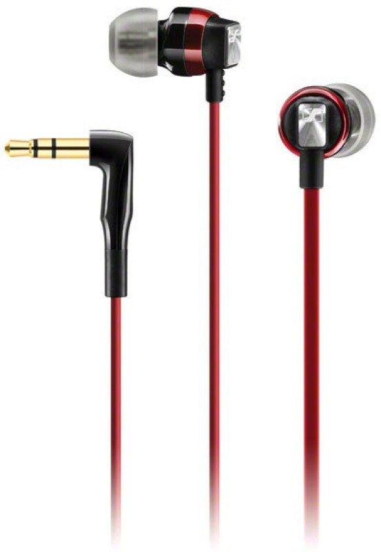 Sennheiser CX 3.00 Wired Headphones(Red, In the Ear)