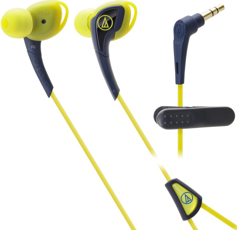 Audio Technica ATH-SPORT2 Headphone(Navy Blue, In the Ear) 1