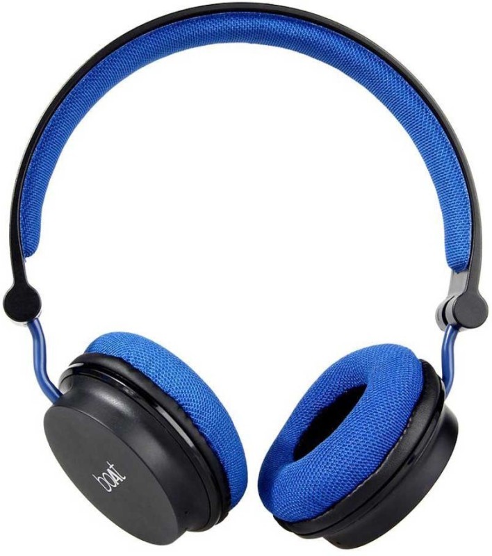 boAt Rockerz 400 Super Extra Bass Bluetooth Headset with Mic(Black, Blue, On the Ear)