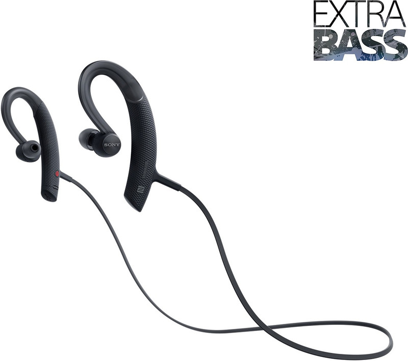 Sony XB80 Bluetooth Headset with Mic(Black, In the Ear)