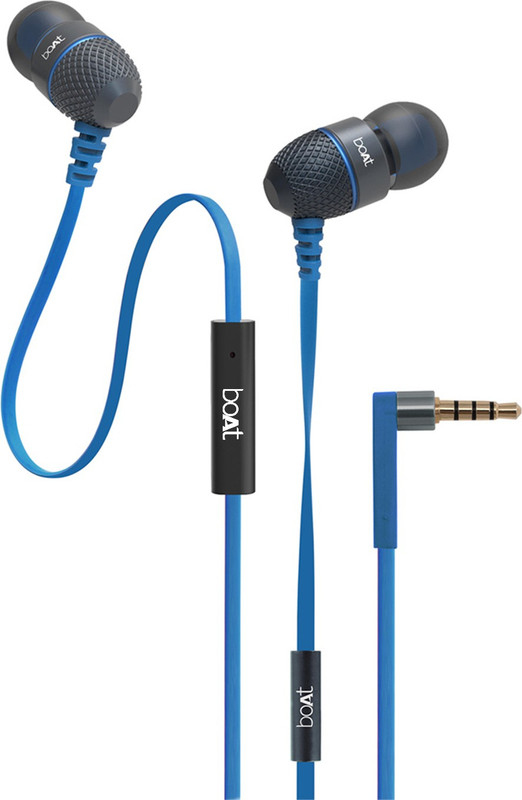 Deals - boAt BassHeads 220 Headset with Mic With Mic