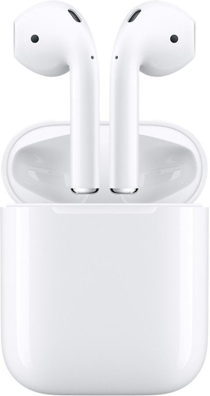 Apple AirPods Bluetooth Headset with Mic(White, In the Ear)