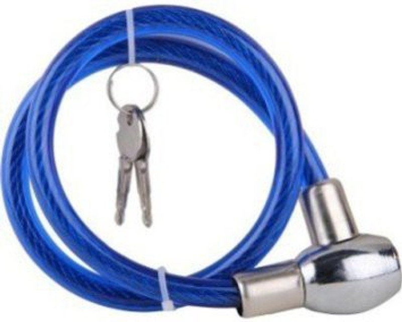 Auto Hub Iron, Steel Key Lock For Helmet