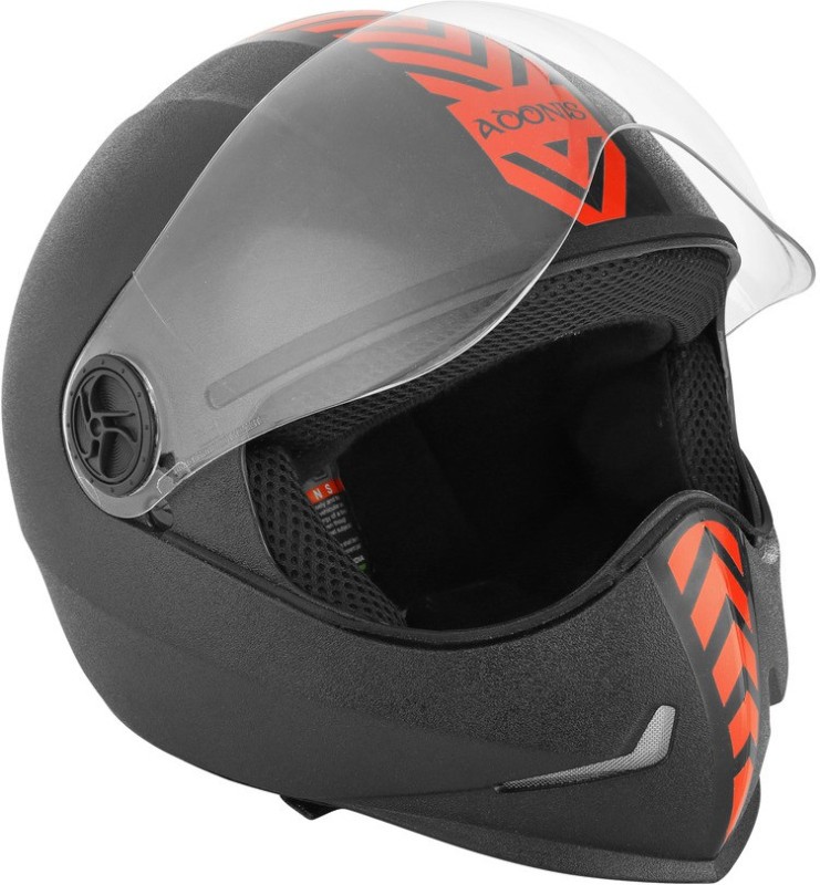Steelbird Adonis Dashing Motorbike Helmet(Red, Black)