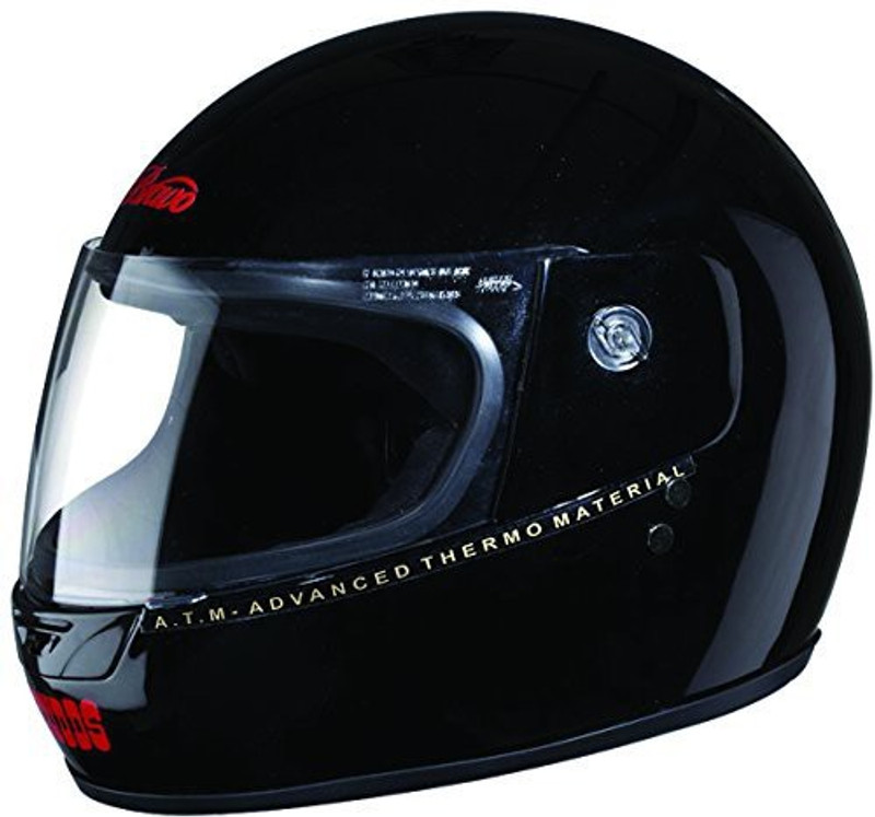 Studds Bravo Motorbike Helmet(Black)