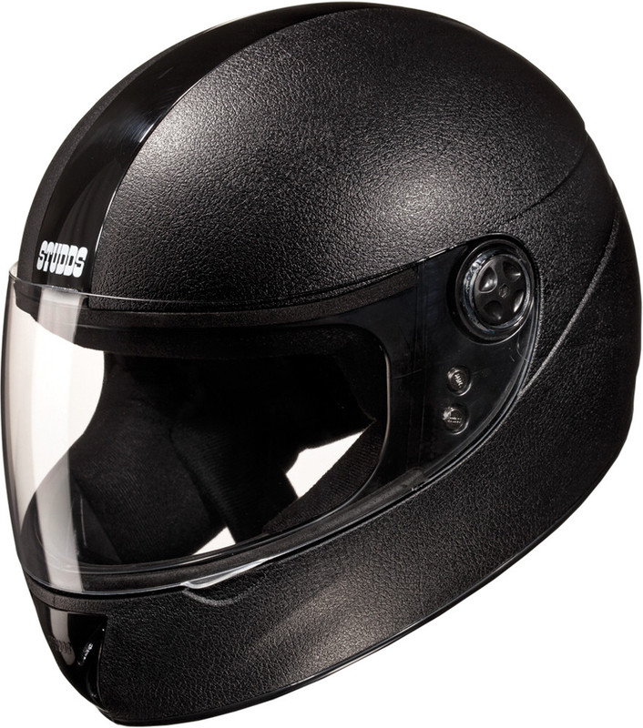 Studds Chrome Elite Motorsports Helmet(Black) Studds Chrome Elite Motorsports Helmet(Black)