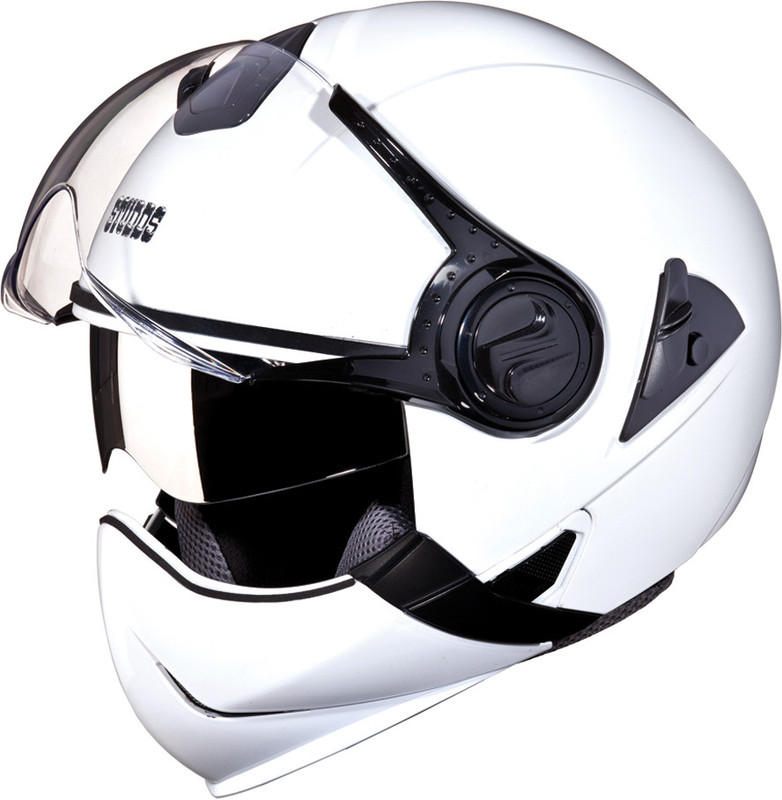Studds Downtown Full Face Motorsports Helmet(White) Studds Downtown Full Face Motorsports Helmet(White)