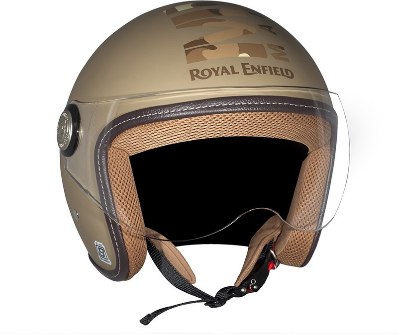 Royal Enfield Classic Jet Camo MLAG Motorbike Helmet(Desert Storm)