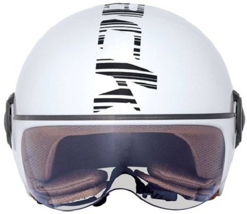 Fastrack Silver08 Motorbike Helmet(Silver) Fastrack Silver08 Motorbike Helmet(Silver)