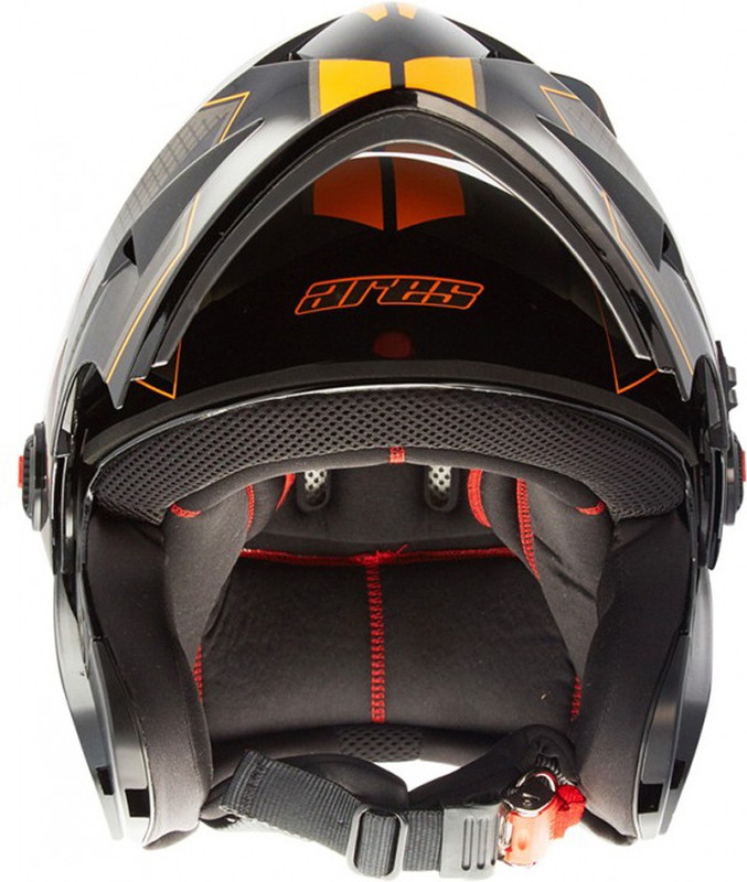 Steelbird A-1 Race with Extra Visor Motorbike Helmet(Black)