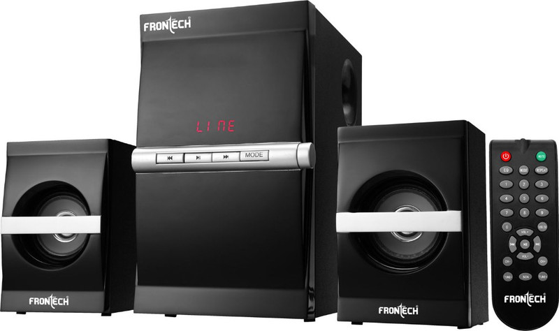 Frontech JIL-3915 Micro Hi-Fi System(Black, Silver)