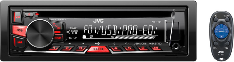 JVC KD-R461 Micro Hi-Fi System(Black)