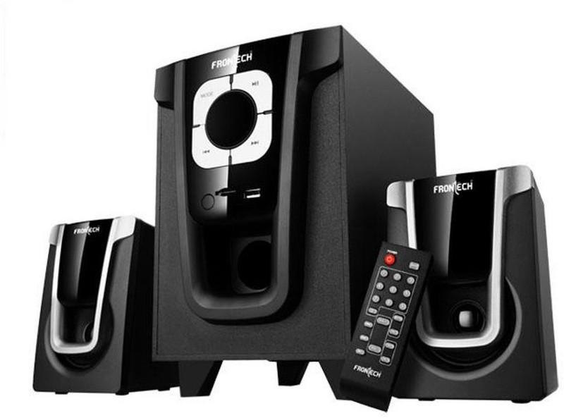 Frontech JI-3910 2.1 Subwoofer System Hi-Fi System(Black)