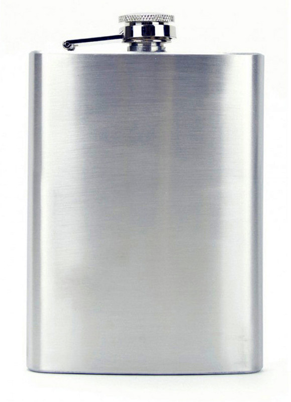 Singh Xpress Matte Stainless Steel Hip Flask(207 ml)