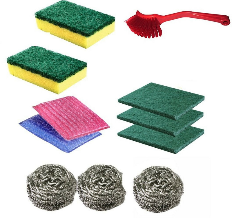ariser enterprises dish cleaner scrube set and sink cleaner brush Scrub Pad