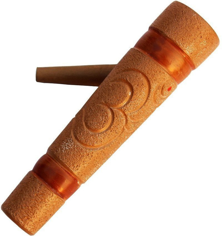 hippnation Earthenware Outside Fitting Hookah Mouth Tip(Brown)