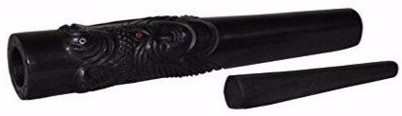 hippnation Earthenware Outside Fitting Hookah Mouth Tip(Black)