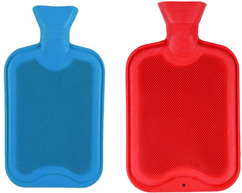 Sphiron Combo Comforts Hot Bag Non-electrical 1.5 L Hot Water Bag(Red, Blue)