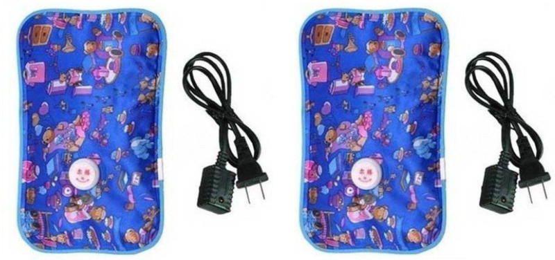 Sobo 1 + 1 Electric Heating Gel Pad 1 L Hot Water Bag(Multicolor)