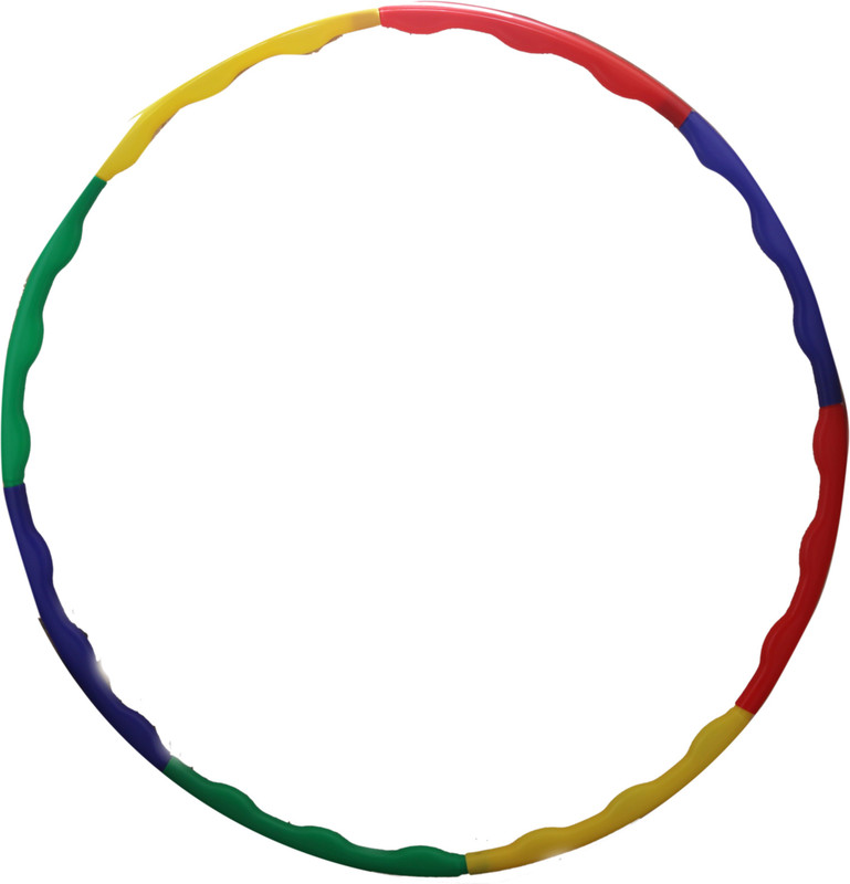 Abasr BABY KIDS MULICOLOUR PLASTIC HULLA HOOP Hula Hoop(Diameter - 68 cm)