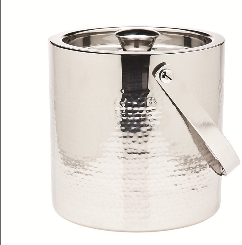 Topshelf Stainless Steel Ice Bucket RS.799 (60.00% Off) - Flipkart