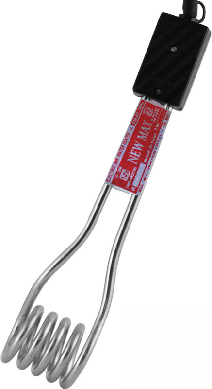Max Top Rated 1000 W Immersion Heater Rod(Water) RS.599 (66.00% Off) - Flipkart