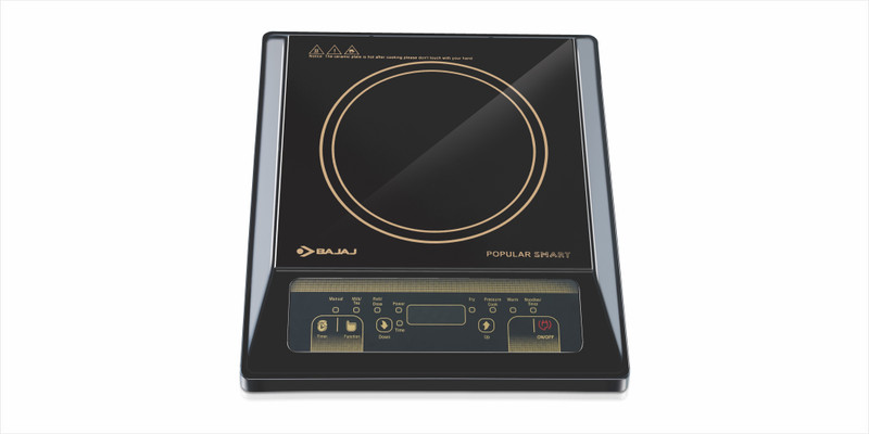 Bajaj Smart Induction Cooktop(Black, Push Button)