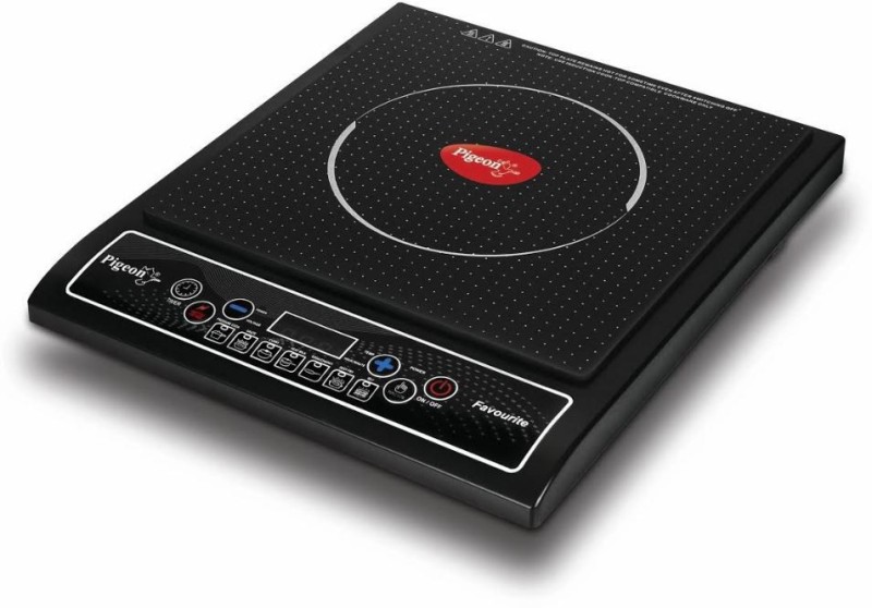 View Pigeon Favourite IC 1800 W Induction Cooktop Pigeon exclusive Offer Online(Appliances)