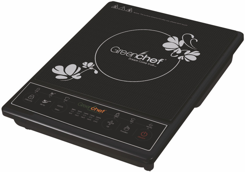 Greenchef SMART+ Induction Cooktop(Black, Push Button)