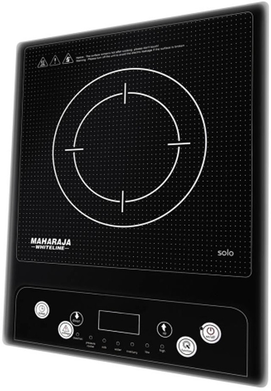 Maharaja Whiteline Solo Induction Cooktop(Black, Push Button)
