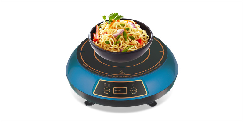 Bajaj Majesty Induction Cooktop(Blue, Black, Push Button)