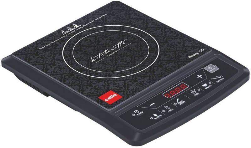 Cello Blazing 100 Induction Cooktop(Black, Jog Dial)