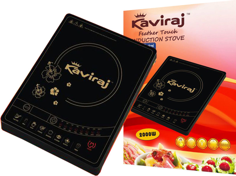 Kaviraj Kisft Induction Cooktop(Black, Touch Panel)