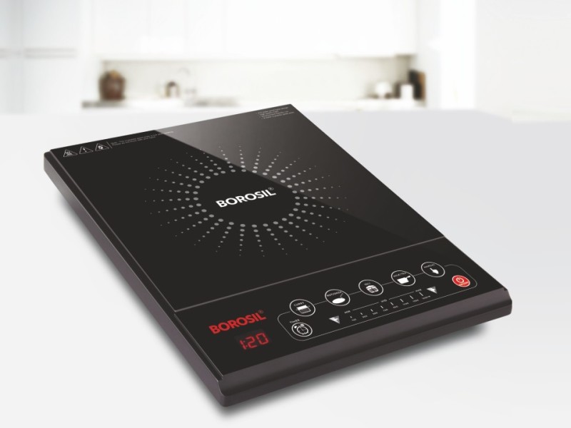 Borosil Smart Kook PC23 Induction Cooktop(Black, Touch Panel)