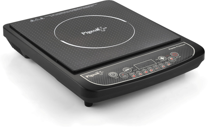 Pigeon 12114 Induction Cooktop(Black, Push Button)