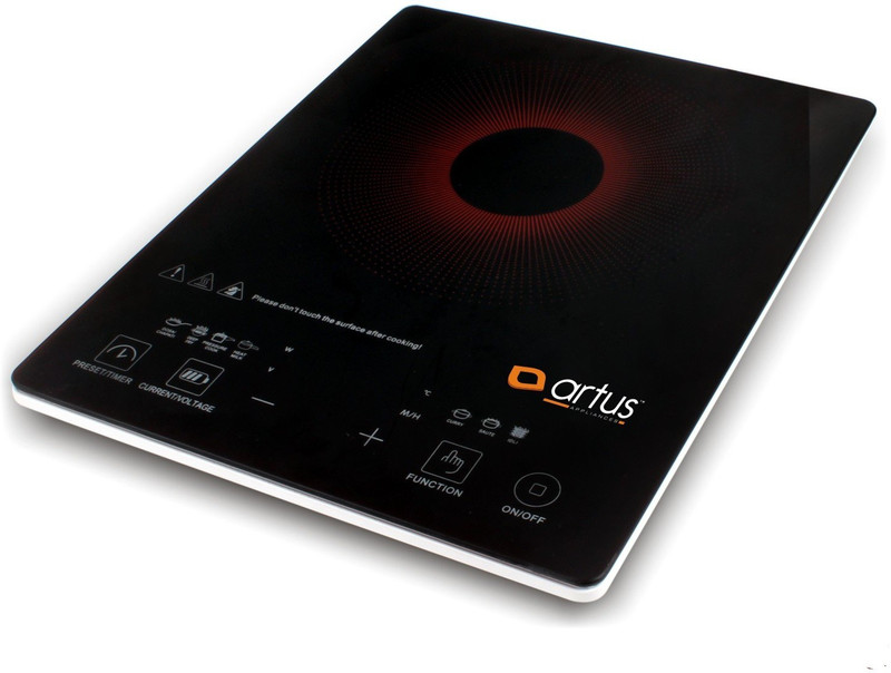 Artus Clove Induction Cooktop(Black, Touch Panel)