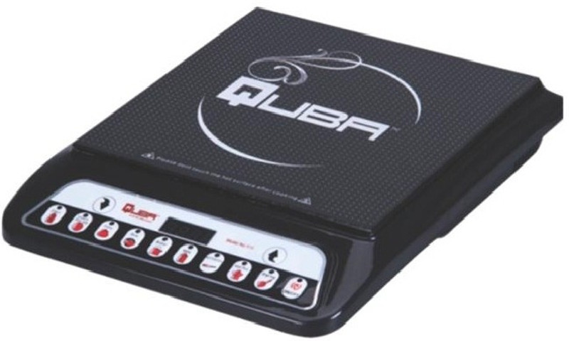 Quba 111 Induction Cooktop(Black, Push Button)