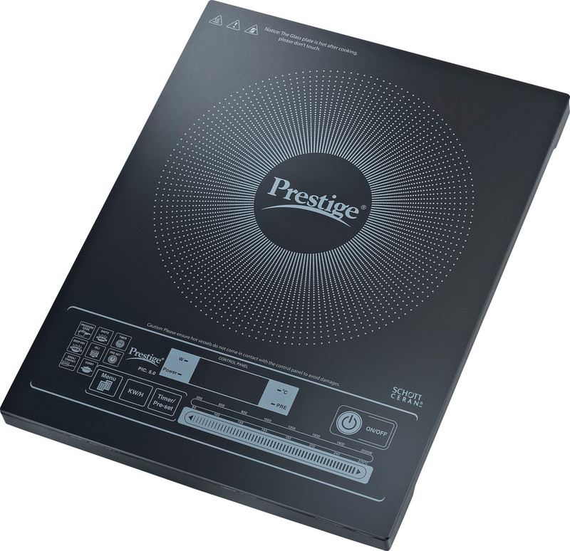 Prestige PIC 5.0 Induction Cooktop(Black, Touch Panel) Prestige PIC 5.0 Induction Cooktop(Black, Touch Panel)