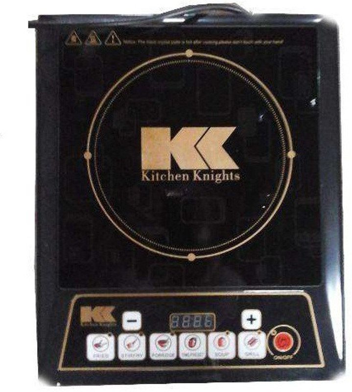 Kitchen Knight SKI14BP3-CCE Induction Cooktop(Black, Push Button) Kitchen Knight SKI14BP3-CCE Induction Cooktop(Black, Push Button)