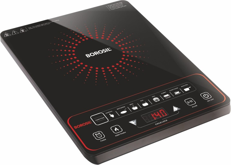 Borosil BIC20TC22 Induction Cooktop(Black, Push Button) Borosil BIC20TC22 Induction Cooktop(Black, Push Button)