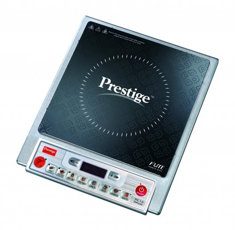 Prestige PIC 1.0 Deluxe Induction Cooktop(Black, Push Button) Prestige PIC 1.0 Deluxe Induction Cooktop(Black, Push Button)